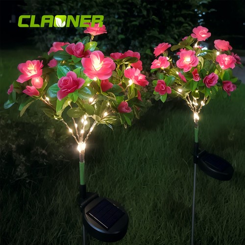 2pack solar flower light - solar,