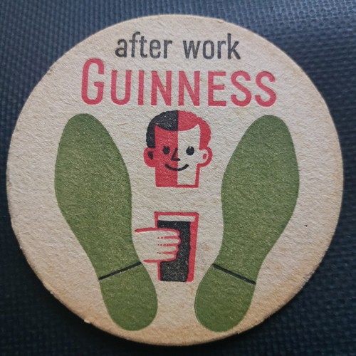 Guinness beer mat cat no - beer,