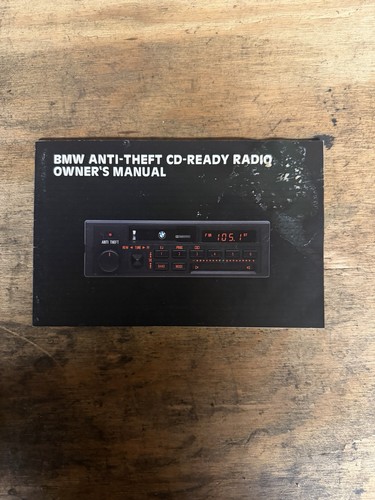 Bmw anti theft - anti-theft, cd-ready