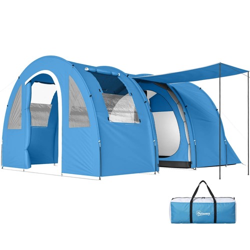 Outsunny man tent blue - 6,