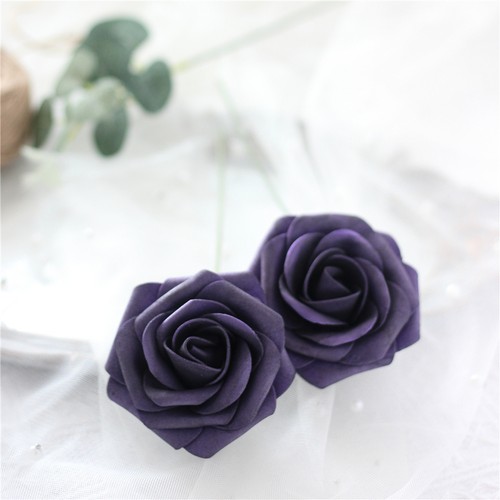 15x artificial roses foam - artificial,