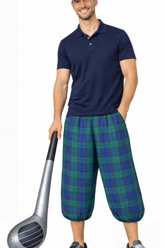 Adults tartan wacky tee - adults,