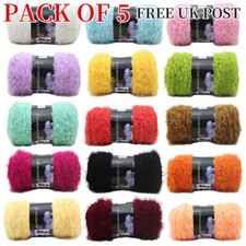 5 X 100g skeins Warm Soft