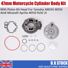 47mm 70cc Cylinder Kit For Yamaha DT50 TZR 50 AM6 Minarelli Aprilia MX50 AF1 50