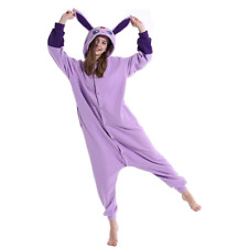 Espeon Adults Pink Purple Men Women Pyjamas Onesie00 Cute Cartoon Halloween