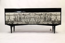 Upcycled sideboard with