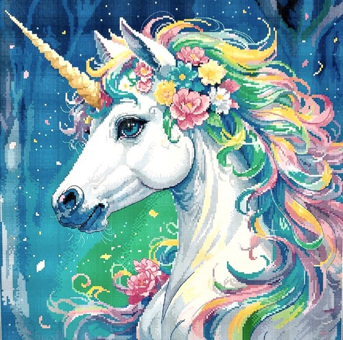 Rainbow unicorn 14 - rainbow, count