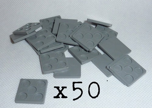 50x 20mm square bases - 50x, bases.