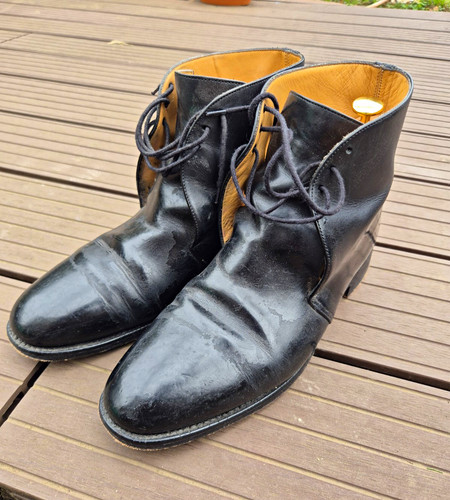 Men black george boots - george,