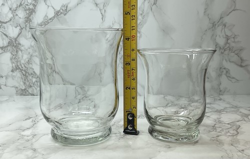 Pair graduated clear - ,
