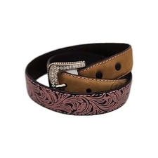 John Deere Girls Pink Western