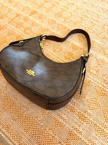 Coach signature logo brown - coach,