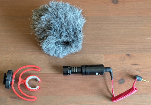 Rode video mic - cold, shoe