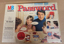 Vintage 1978 Password Game by