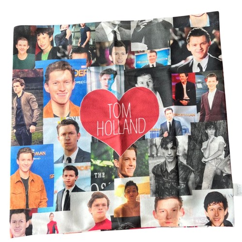 Tom holland collage pillow - collage,