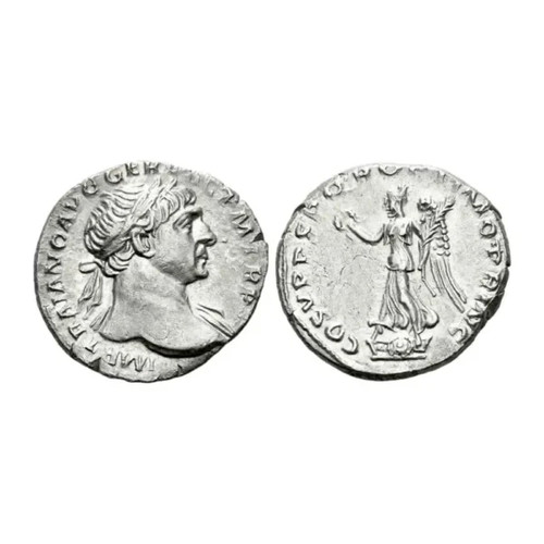 Roman denarius trajan rome - ,,
