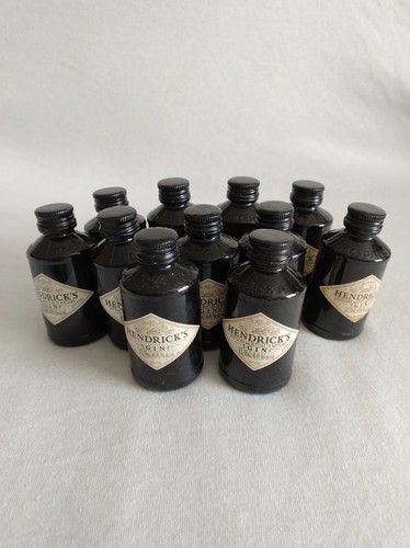 Empty miniature hendricks - empty,