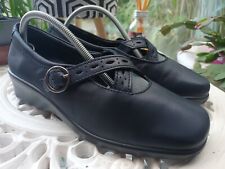 BNWOT HOTTER MELODY WIDE FIT BLUE REAL LEATHER MARY JANE SHOES. SIZE UK 4 EXF. 