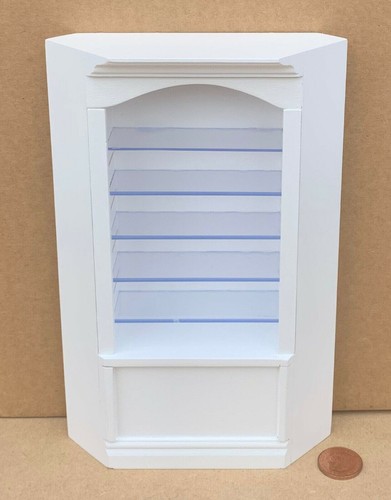 Dolls house corner shelf unit - house,