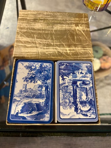 Caspari spode blue italian - caspari,