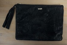 Biba Black Suede Pattern