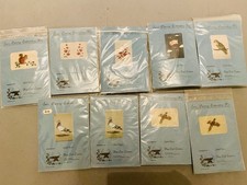 Job Lot Vintage Forge Craft Creations Swiss Darning Embroidery Kits Sylvia Wynn