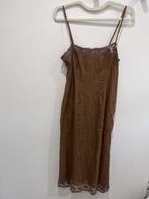 DOSA NWT 100% SILK Brown with