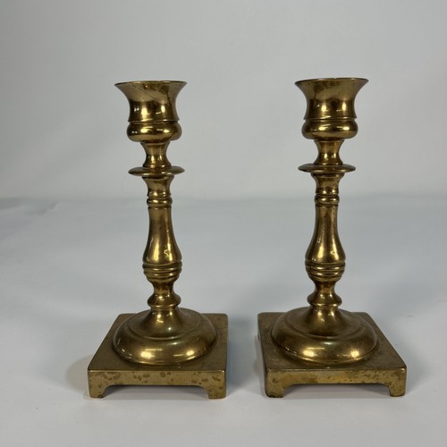 Vintage pair solid brass - pair,