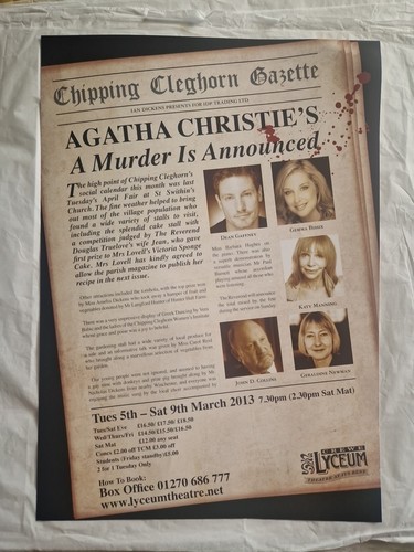 Agatha christie murder is - agatha,