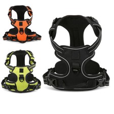 No-pull Pet Dog Harness 3M Reflective Outdoor Adventure Puppy Vest Padded Handle