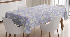 Crane Tablecloth Lavender