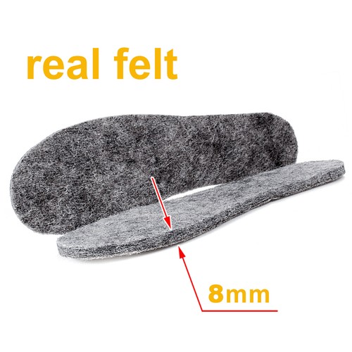 Thick unisex felt shoes - thick,