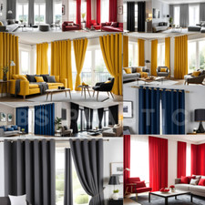 Thermal blackout curtains