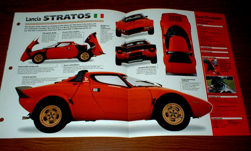 1974 lancia stratos spec - 1974, sheet