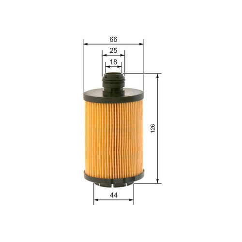 Bosch engine oil filter - engine,