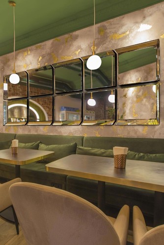 All glass mirror modern - all,