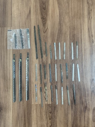 Mixed jigsaw blades old job - jigsaw,