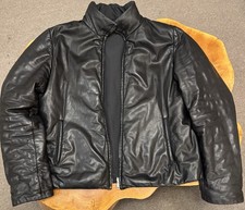 gucci puffer leather jacket