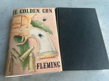 Man With the Golden Gun FIRST EDITION 1st print CAPE Ian Fleming James Bond 007