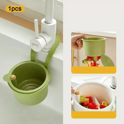 Hanging sink drain basket - sink,