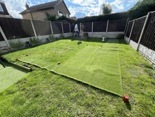  Artificial Fake Grass Astro Turf 28mm Realistic Fake Lawn 