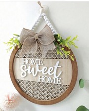 Home Sweet Home Round Circular