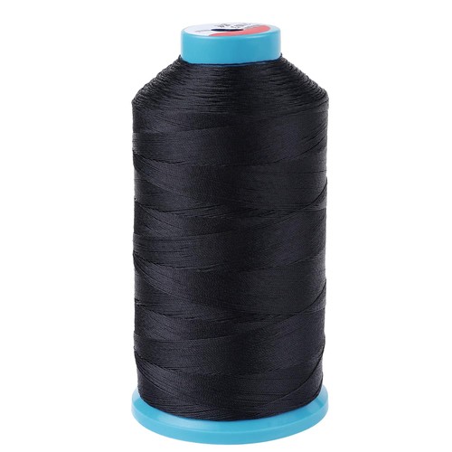 Black bonded nylon sewing - nylon,