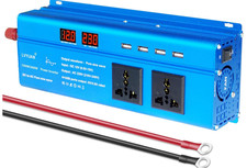 Pure Sine Wave Power Inverter 1200W/2400W DC 12V to AC 230V 240V Car Converter