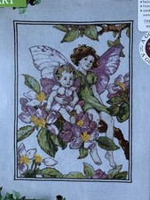 DMC The Flower Fairies Apple Blossom Fairies Large Cross stitch Design Chart