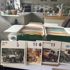 Classic Cars Collectors Club Cards. 2 Box Sets:  Very good condition. 