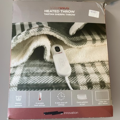 Lakeland heated tartan - lakeland, grey