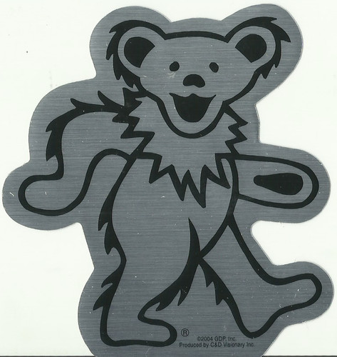 Grateful dead sticker 2004 - grateful,