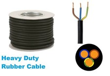 Rubber Cable 3 core 1.5