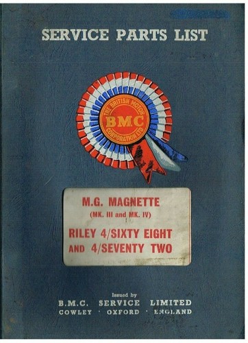 Magnette mkiii mkiv riley - &,